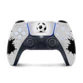 Football Ps5 skin, Playstation 5 controller skin Soccer ,Vinyl 3m stickers Full wrap cover - Tackydesign
